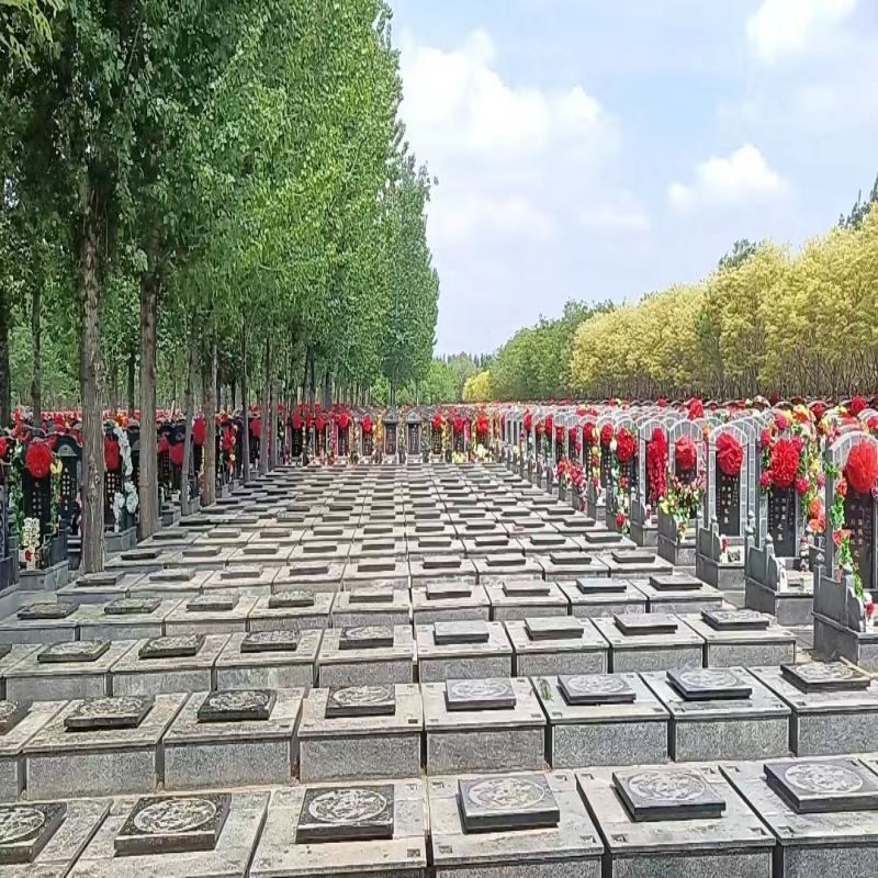 至善园公墓官网芝麻灰墓碑款式